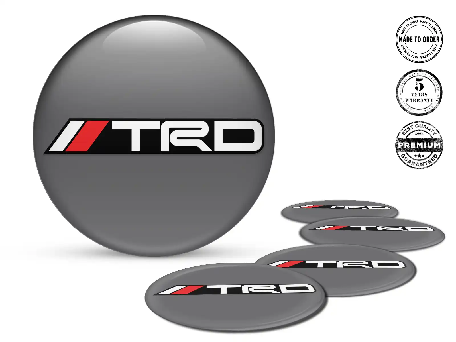 Toyota TRD Emblemas de Rueda Ultra Empuje Pulso Cósmico